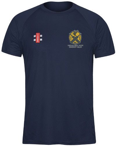 Normanby Park Cricket Club GN Navy Matrix TShirt  Snr