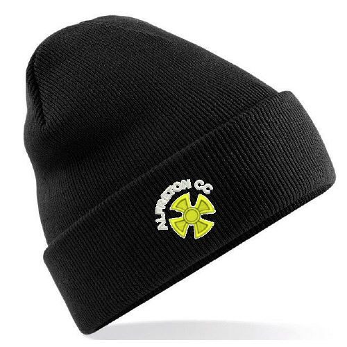Alfreton CC Black Beanie
