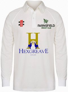 Farnsfield Cricket Club GN Matrix Cricket Shirt L/S Snr