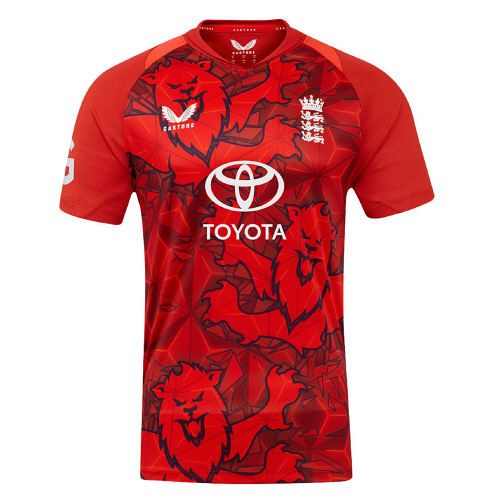 2025 England Castore T20 Cricket Shirt Snr front