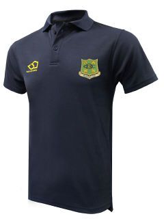 Dringhouses Cricket Club Masuri Cricket Polo Shirt Navy  Snr