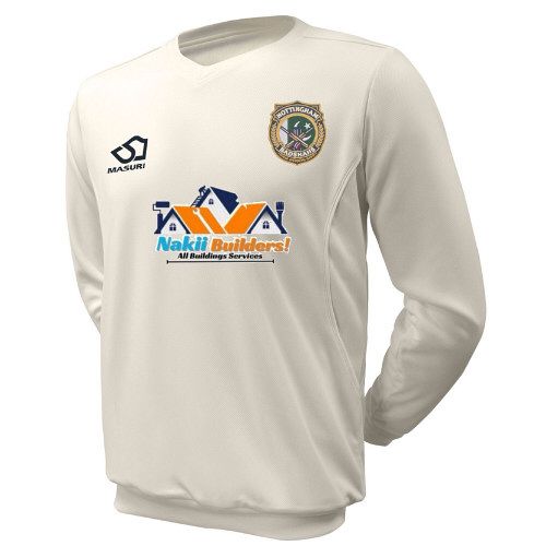 Nottingham Badshahs CC Masuri Cricket Sweater  Snr