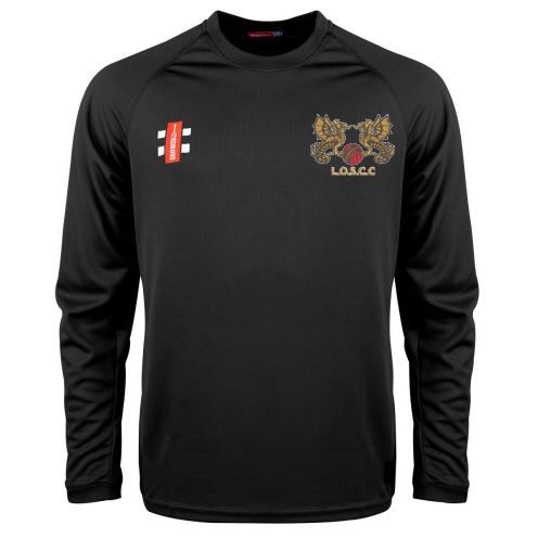 Leyton Orient CC GN Black Matrix LS Tee  Snr