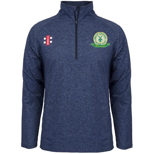 Great Chishill CC GN Navy Velocity Mid Layer  Snr