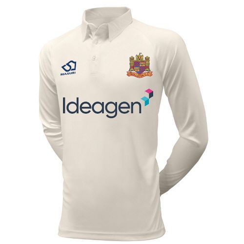 Wollaton CC Masuri Cricket Playing Shirt L/S  Snr