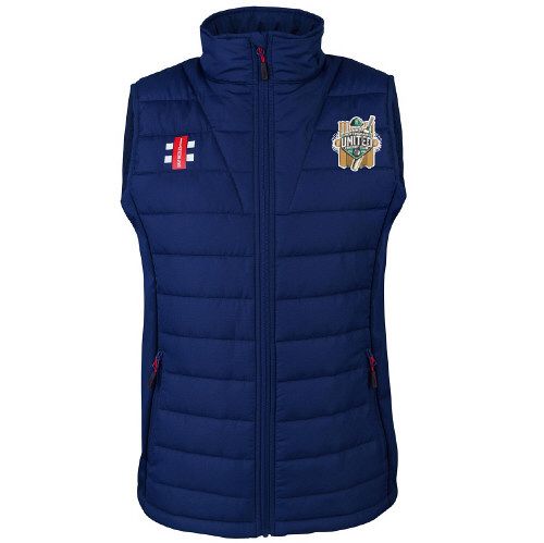 Nottingham Utd CC GN Pro Performance Navy Bodywarmer  Snr