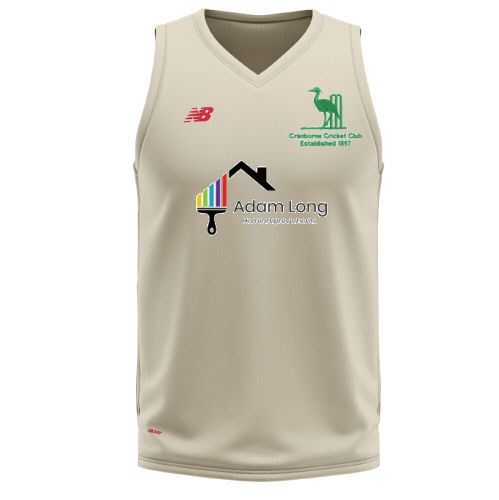 Cranborne Cricket Club New Balance Sleeveless Slipover Snr