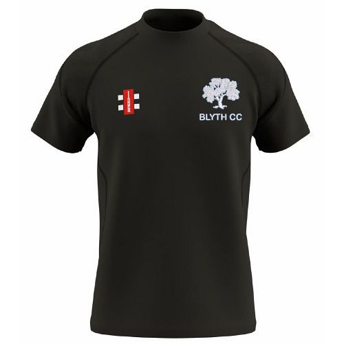 Blyth CC GN Black GTS T-Shirt Jnr