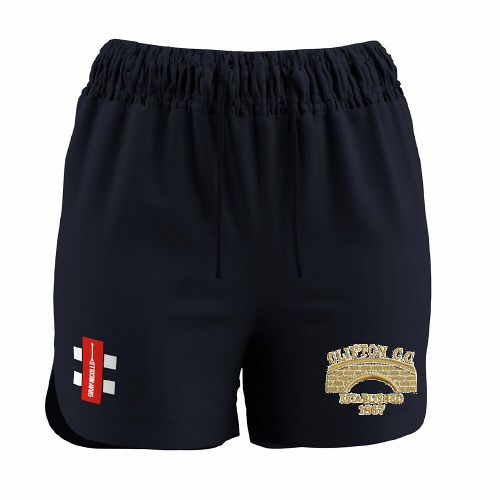 Clifton CC GN GTS Shorts Navy Womens