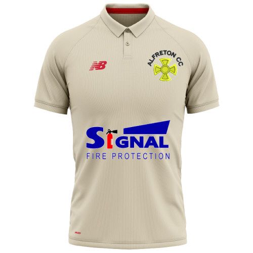Alfreton Cricket Club New Balance Short Sleeve Playing Shirt Jnr