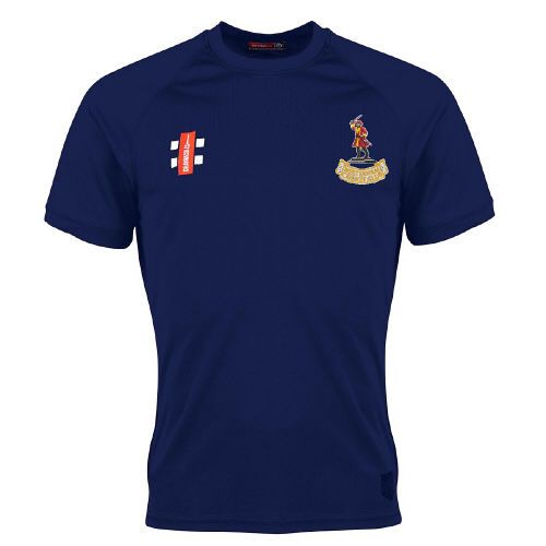 Westerham Cricket Club GN Navy Matrix TShirt  Snr