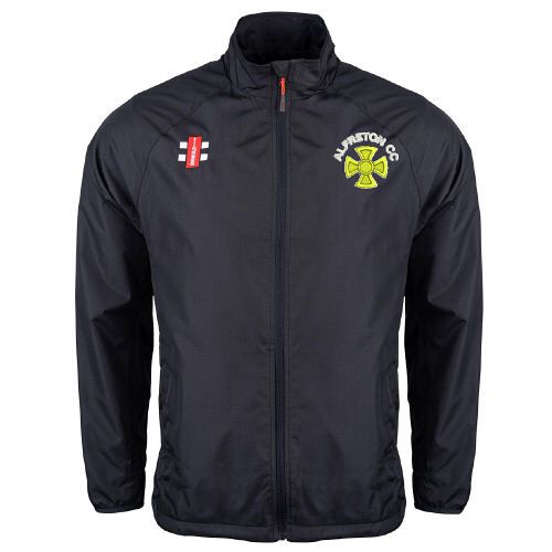 Alfreton CC GN Black Velocity Rain Jacket  Snr
