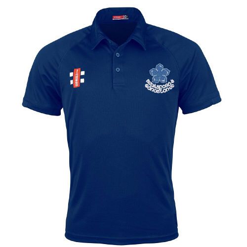 Brailsford Cricket Club GN Matrix Polo Navy  Snr