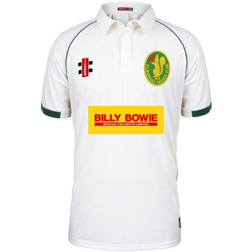 Kilmarnock Cricket Club GN Matrix Green Cricket Shirt S/S Jnr