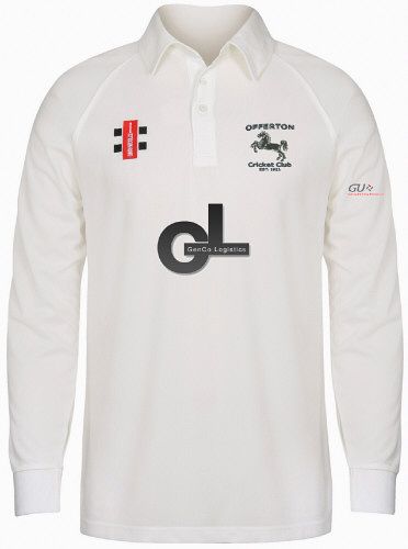 Offerton CC GN Matrix Cricket Shirt L/S Jnr