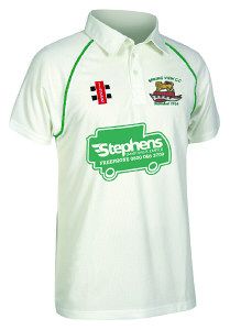 Springview CC GN Matrix Green Cricket Shirt S/S Jnr