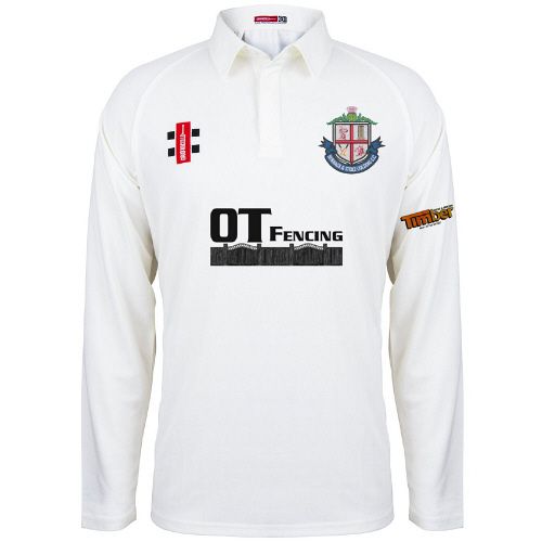 Burbage & Stoke Golding CC GN Matrix Cricket Shirt L/S Snr