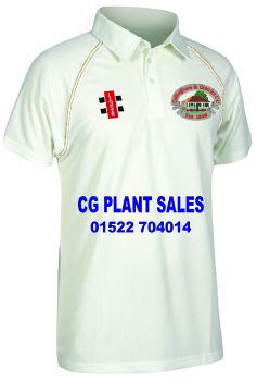 Collingham CC GN Matrix Ivory Cricket Shirt S/S Jnr