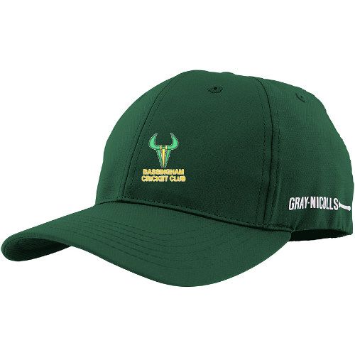 Bassingham CC GN Pro Fit Cricket Cap  Green