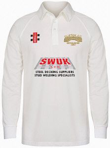 Clifton CC GN Matrix Cricket Shirt L/S Jnr