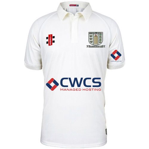 Beeston & Toton CC GN Matrix Plain Cricket Shirt S/S Snr