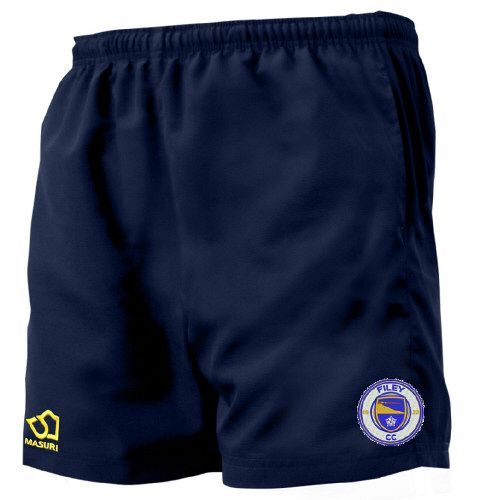 Filey Cricket Club Masuri Cricket Short Navy  Snr