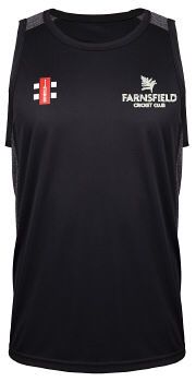 Farnsfield CC GN Black ProPerformance Vest  Snr