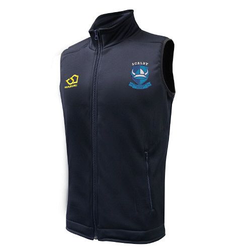 Scalby CC Masuri Cricket Gilet Navy  Jnr