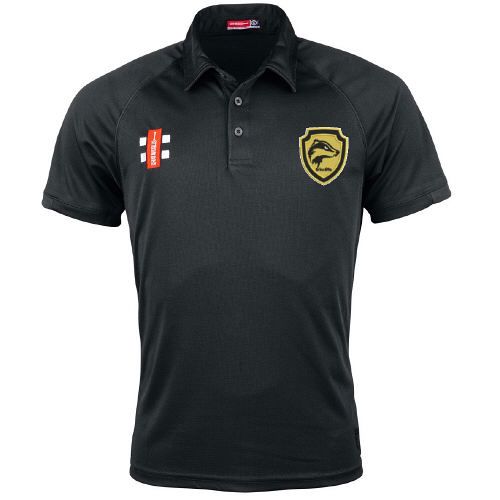 Brincliffe CC GN Matrix Polo Black  Snr