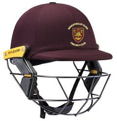 Birkenhead Park Cricket Club Masuri OS2 (C-LINE) Steel Cricket Helmet Jnr