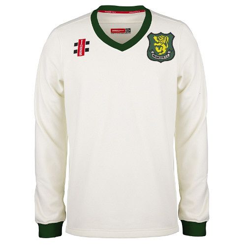 Bramcote CC GN Pro Performance Green L/S Sweater Snr
