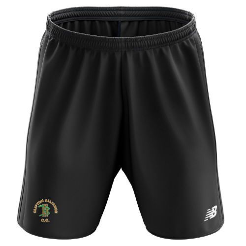 Clifton Alliance Cricket Club New Balance Training Short Black   Jnr