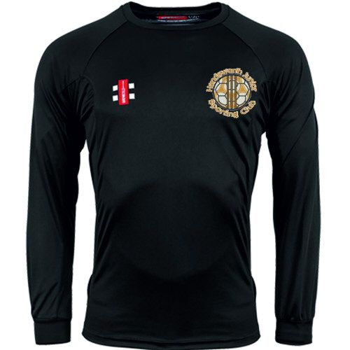 Handsworth CC GN Black Matrix LS Tee  Snr