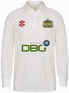 Heslerton CC GN Matrix Cricket Shirt L/S Jnr