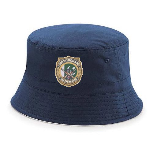 Nottingham Badshahs Cricket Club Bucket Hat Navy
