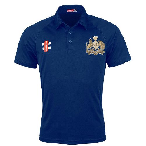 Sidney Sussex College CC GN Navy Matrix Polo Shirt  Snr