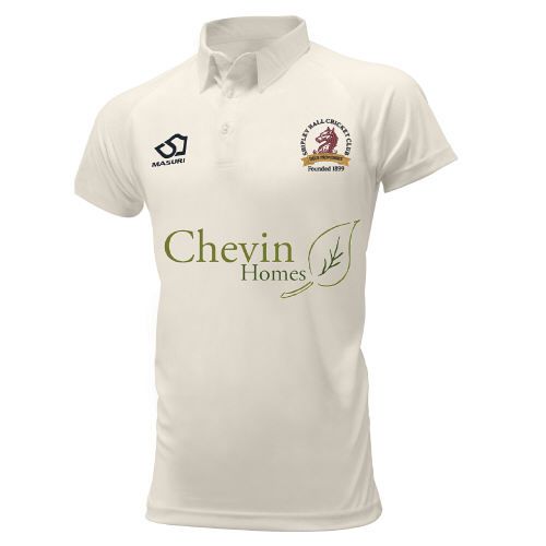 Shipley Hall Cricket Club Masuri Cricket Playing Shirt S/S  Jnr
