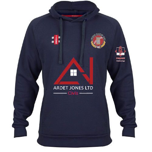Burton Cricket Club GN Navy Velocity Hoody  Jnr