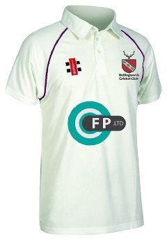 Hollingworth Cricket Club GN Matrix Maroon Cricket Shirt S/S Snr