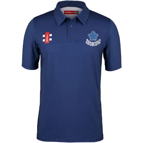 Brailsford CC GN Pro Performance Polo Shirt Navy  Snr