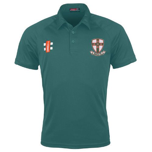 Notton CC GN Green Matrix Polo Shirt Snr
