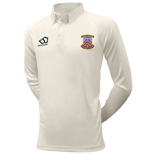 Porchfield CC Masuri Cricket Playing Shirt L/S  Snr