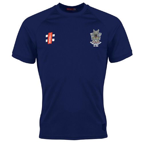 Stapleford CC GN Navy Matrix TShirt  Snr