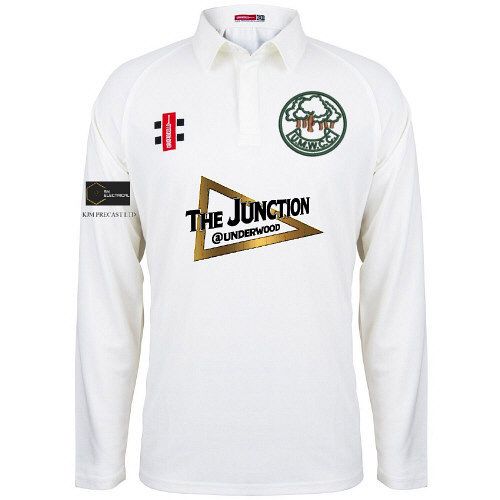 Underwood CC GN Matrix Cricket Shirt L/S Snr