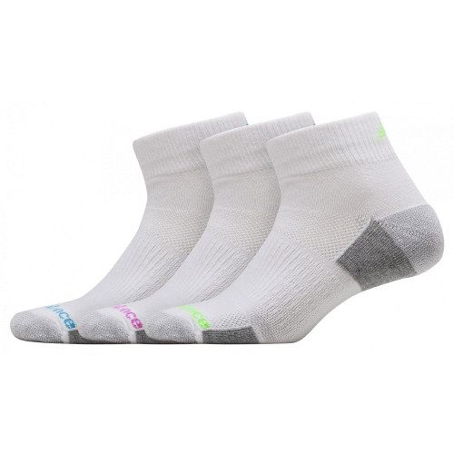 New Balance White Ankle Sock 3 Pack | Owzat-Cricket.co.uk
