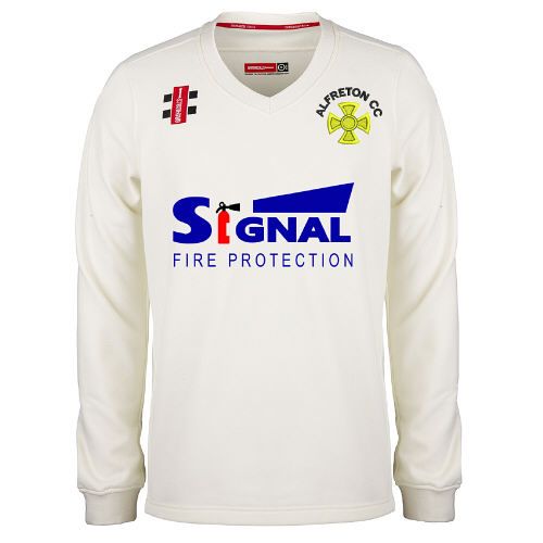 Alfreton CC GN Pro Performance Plain L/S Sweater Snr