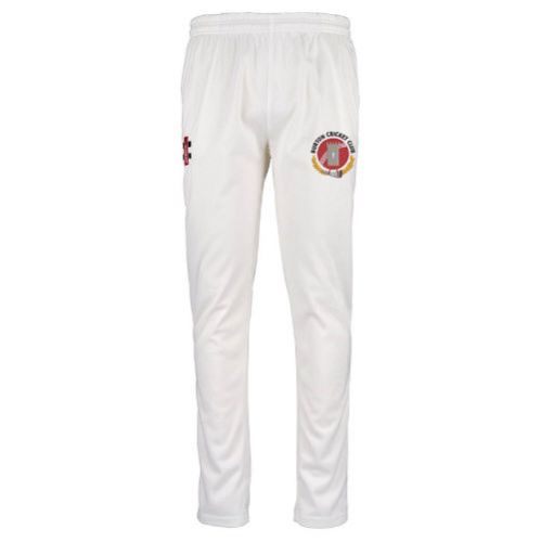 Burton Cricket Club GN Slim Fit Matrix Trousers  Snr