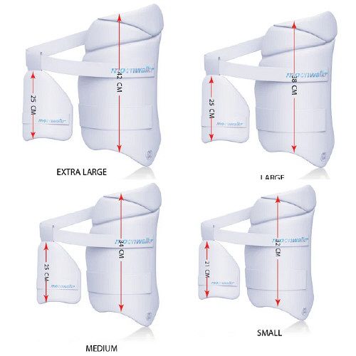 Moonwalker 2.0 Thigh Pad System size detail