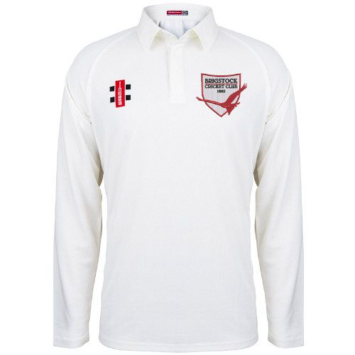 Brigstock CC GN Matrix Cricket Shirt L/S Jnr