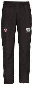 FAS Cricket Club GN Black Velocity Track Trouser Snr